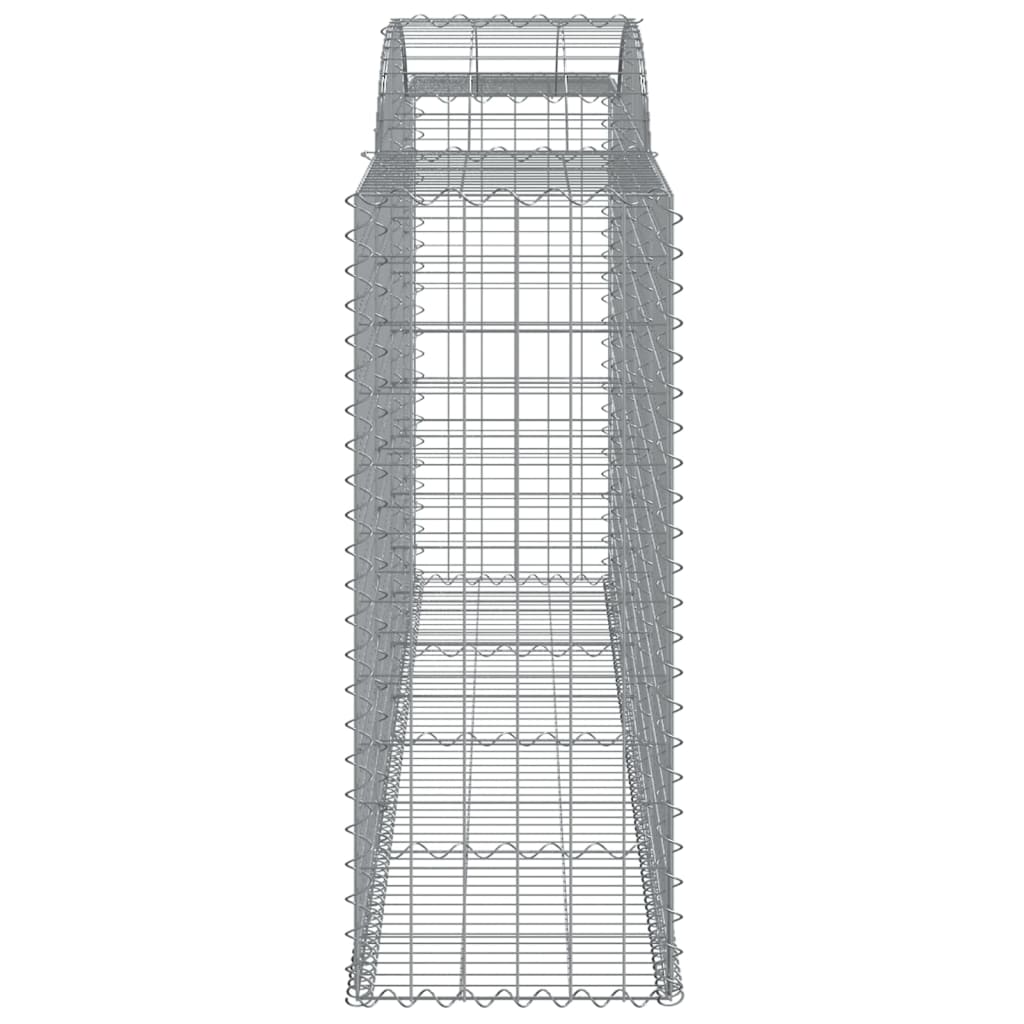 vidaXL Συρματοκιβώτια Τοξωτά 25 τεμ. 300x50x120/140 εκ. Γαλβαν. Ατσάλι - Image 5
