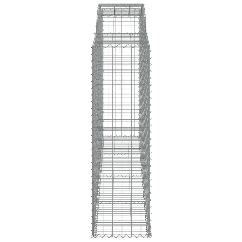 vidaXL Συρματοκιβώτια Τοξωτά 8 τεμ. 300x50x160/180 εκ. Γαλβαν. Ατσάλι - Image 5