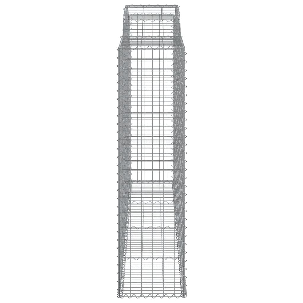 vidaXL Συρματοκιβώτια Τοξωτά 13 τεμ. 300x50x180/200 εκ. Γαλβαν. Ατσάλι - Image 5