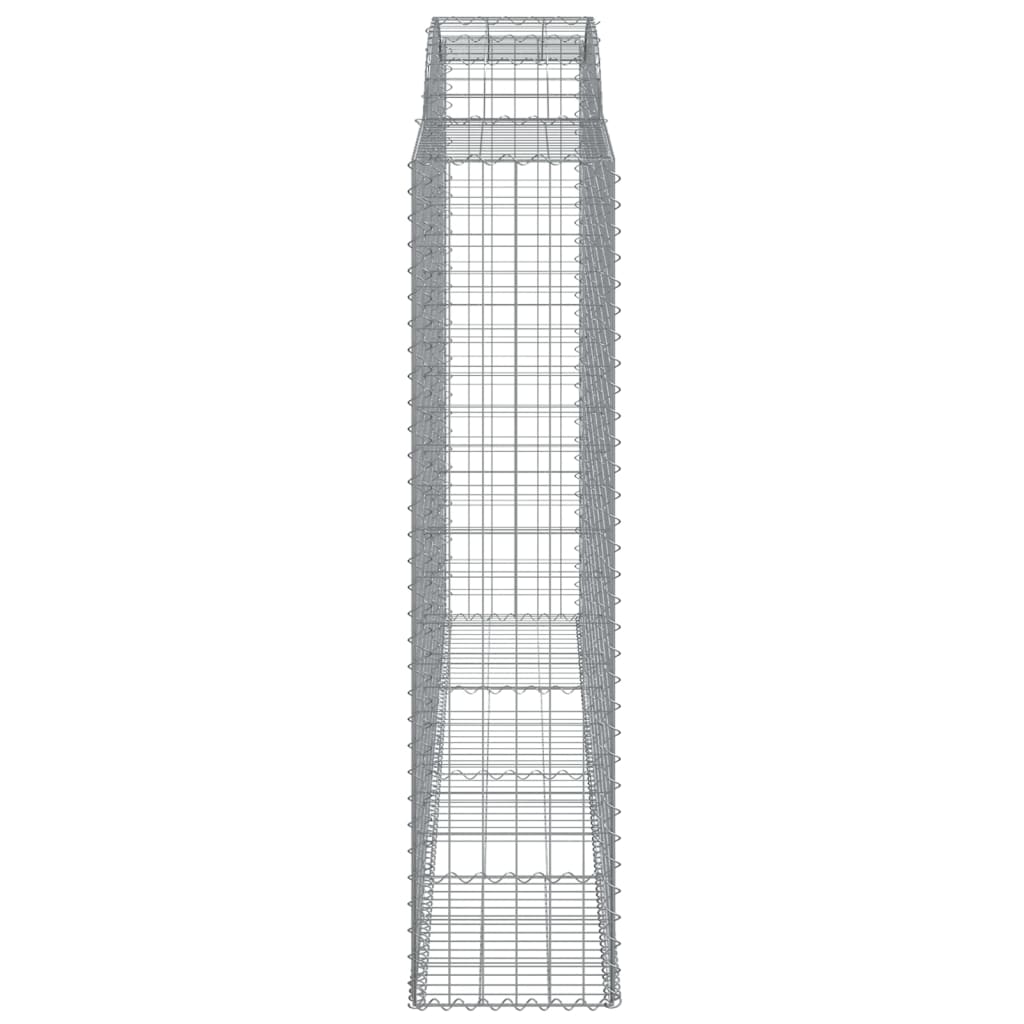 vidaXL Συρματοκιβώτια Τοξωτά 11 τεμ. 300x50x200/220 εκ. Γαλβαν. Ατσάλι - Image 5