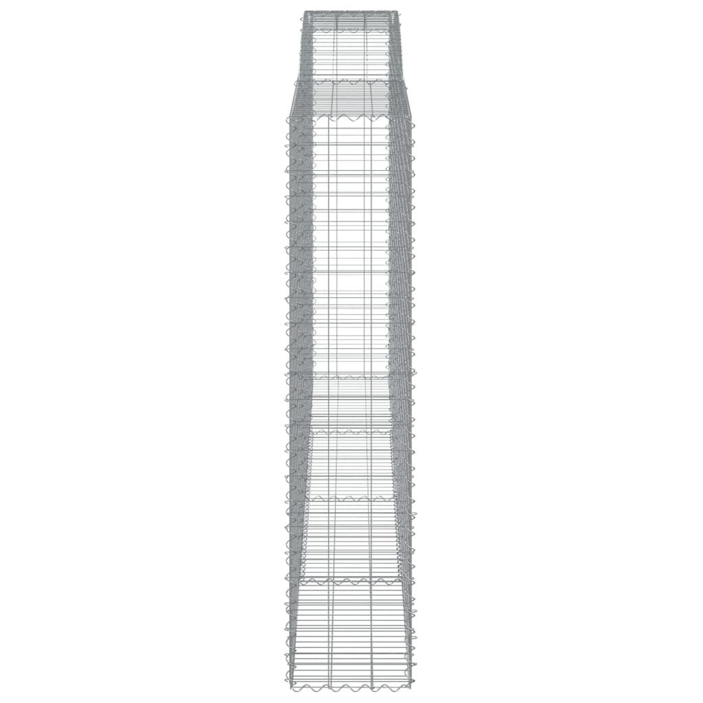 vidaXL Συρματοκιβώτια Τοξωτά 8 τεμ. 400x50x220/240 εκ. Γαλβαν. Σίδερο - Image 5