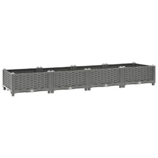 vidaXL Ζαρντινιέρα 160 x 40 x 23 εκ. από Πολυπροπυλένιο