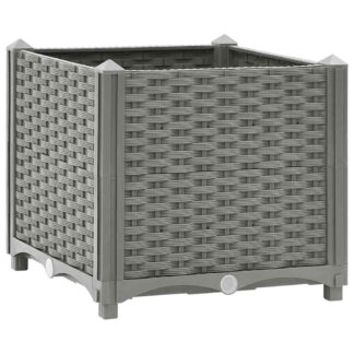 vidaXL Ζαρντινιέρα 40 x 40 x 38 εκ. από Πολυπροπυλένιο