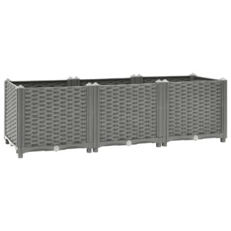 vidaXL Ζαρντινιέρα 120 x 40 x 38 εκ. από Πολυπροπυλένιο