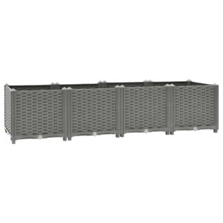 vidaXL Ζαρντινιέρα 160 x 40 x 38 εκ. από Πολυπροπυλένιο
