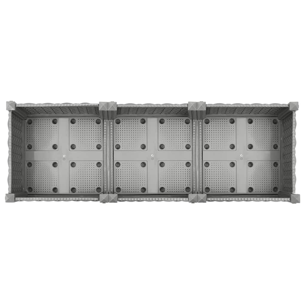 vidaXL Ζαρντινιέρα 120 x 40 x 71 εκ. από Πολυπροπυλένιο - Image 4