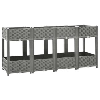 vidaXL Ζαρντινιέρα 160 x 40 x 71 εκ. από Πολυπροπυλένιο