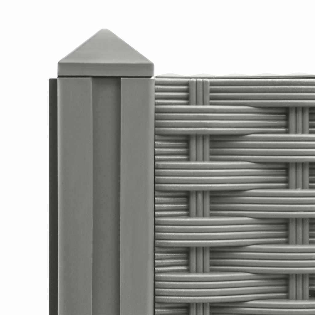 vidaXL Ζαρντινιέρα 80 x 80 x 38 εκ. από Πολυπροπυλένιο - Image 3