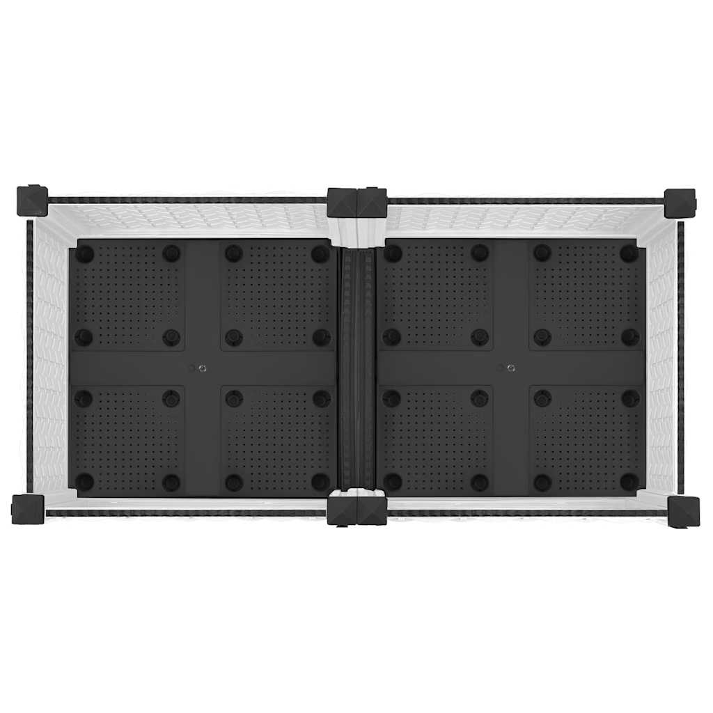 vidaXL Ζαρντινιέρα 80 x 40 x 71 εκ. από Πολυπροπυλένιο - Image 4