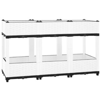vidaXL Ζαρντινιέρα 120 x 40 x 71 εκ. από Πολυπροπυλένιο