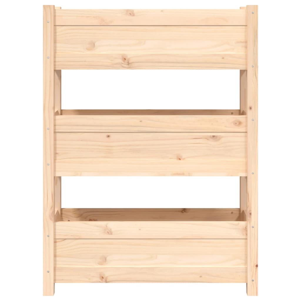 vidaXL Ζαρντινιέρα 77x25x104,5 εκ. από Μασίφ Ξύλο Πεύκου - Image 5