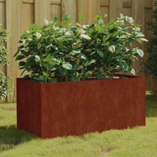 vidaXL Ζαρντινιέρα 80x40x40 εκ. από Ατσάλι Corten