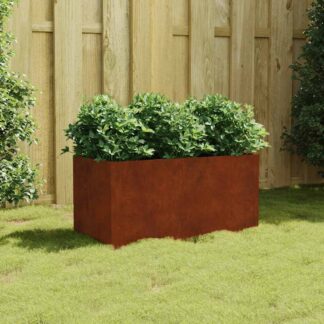 vidaXL Ζαρντινιέρα 80x40x40 εκ. από Ατσάλι Corten
