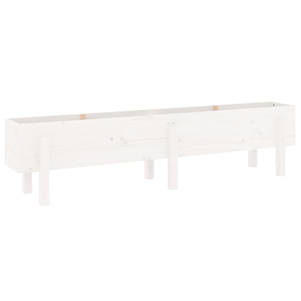 vidaXL Ζαρντινιέρα Υπερυψωμένη 160 x 30 x 38 εκ. από Μασίφ Ξύλο Πεύκου - Image 4