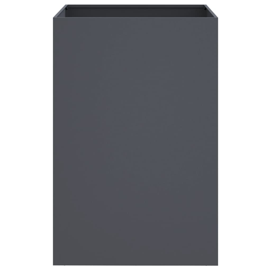 vidaXL Ζαρντινιέρα Ανθρακί 52x48x75 εκ. από Χάλυβα - Image 4