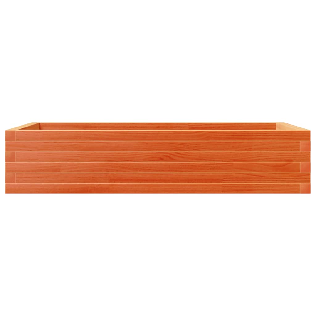 vidaXL Ζαρντινιέρα Καφέ Κεριού 110x60x23 εκ. από Μασίφ Ξύλο Πεύκου - Image 5