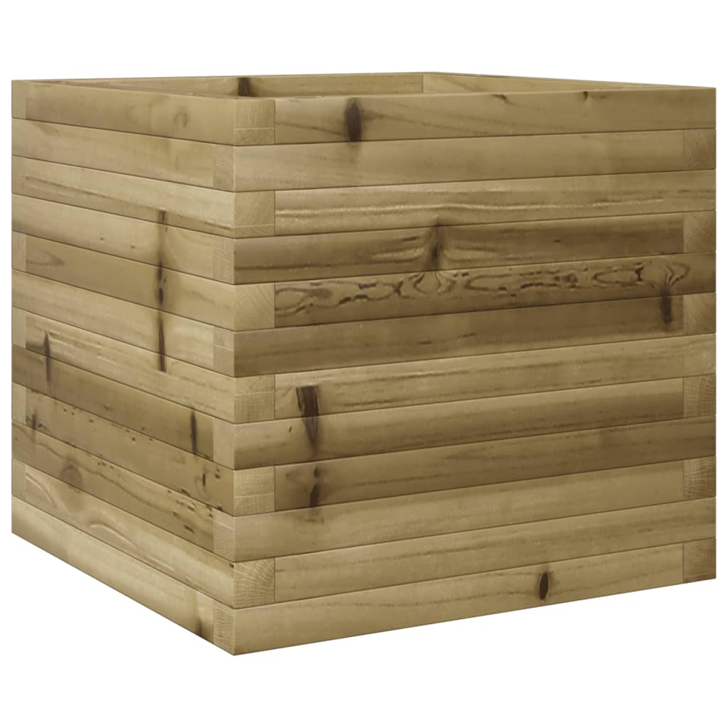 vidaXL Ζαρντινιέρα Κήπου 50x50x45,5 εκ. από Εμποτισμένο Ξύλο Πεύκου - Image 2