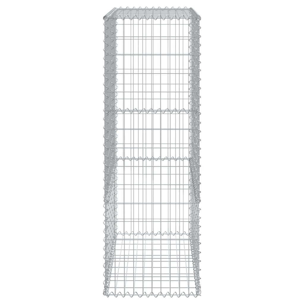 vidaXL Συρματοκιβώτιο με Κάλυμμα 100x50x150εκ. από Γαλβανισμένο Χάλυβα - Image 4