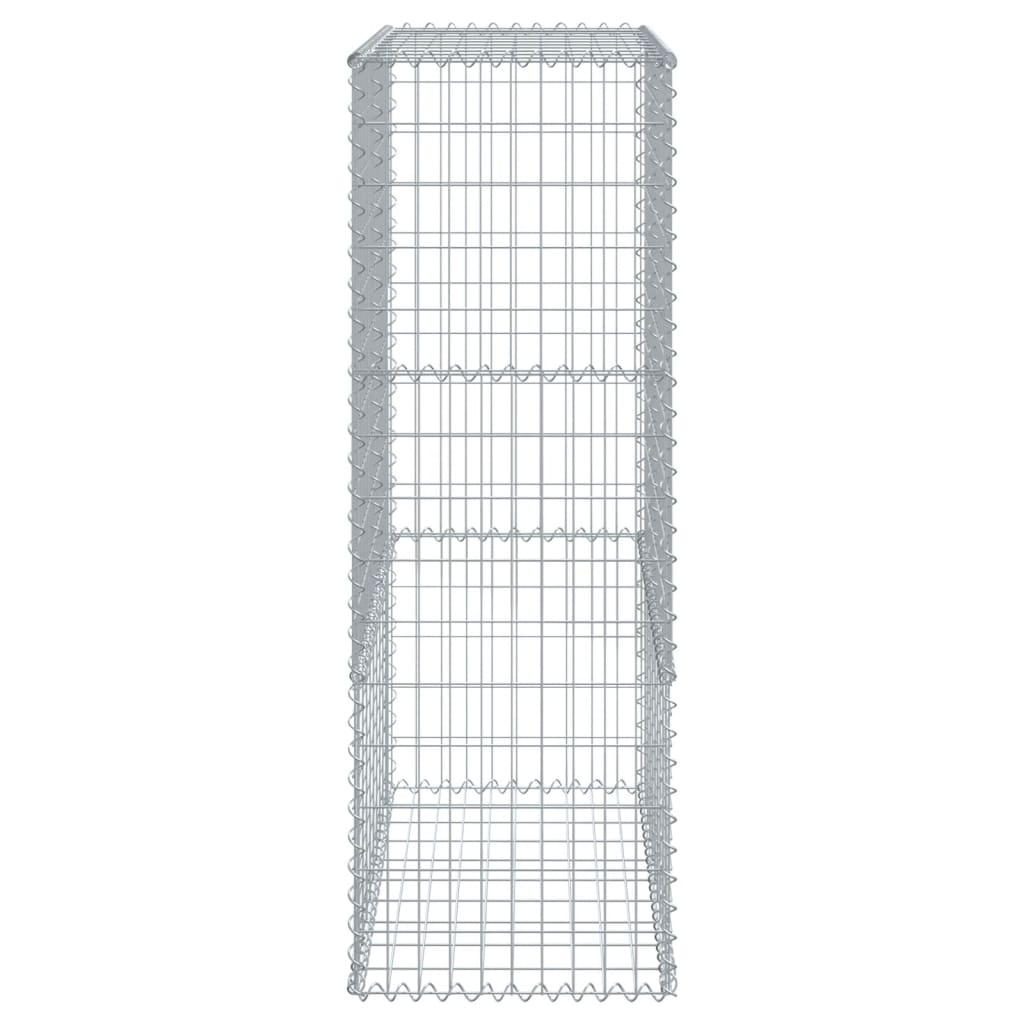 vidaXL Συρματοκιβώτιο με Κάλυμμα 300x50x150εκ. από Γαλβανισμένο Χάλυβα - Image 4