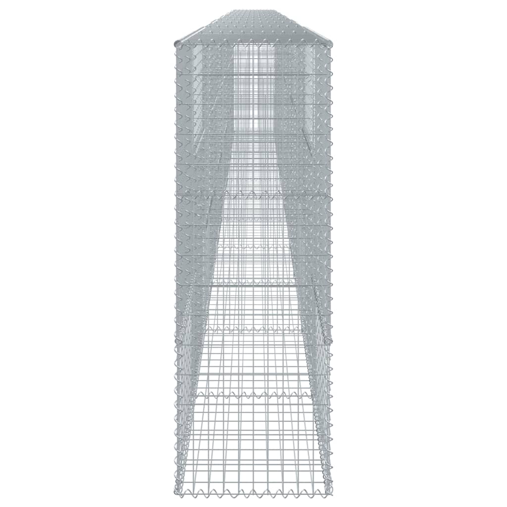 vidaXL Συρματοκιβώτιο με Κάλυμμα 1100x50x150εκ από Γαλβανισμένο Χάλυβα - Image 4