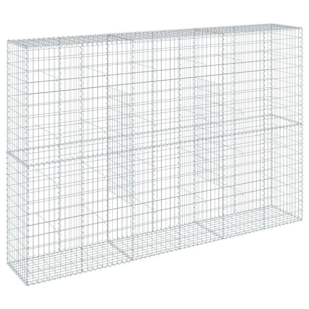 vidaXL Συρματοκιβώτιο με Κάλυμμα 300x50x200εκ. από Γαλβανισμένο Χάλυβα - Image 2