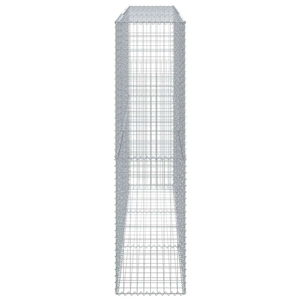 vidaXL Συρματοκιβώτιο με Κάλυμμα 300x50x200εκ. από Γαλβανισμένο Χάλυβα - Image 4