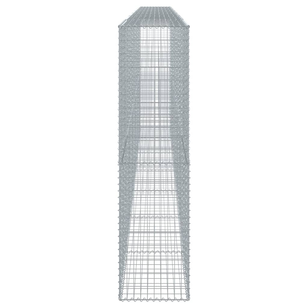 vidaXL Συρματοκιβώτιο με Κάλυμμα 700x50x200εκ. από Γαλβανισμένο Χάλυβα - Image 4