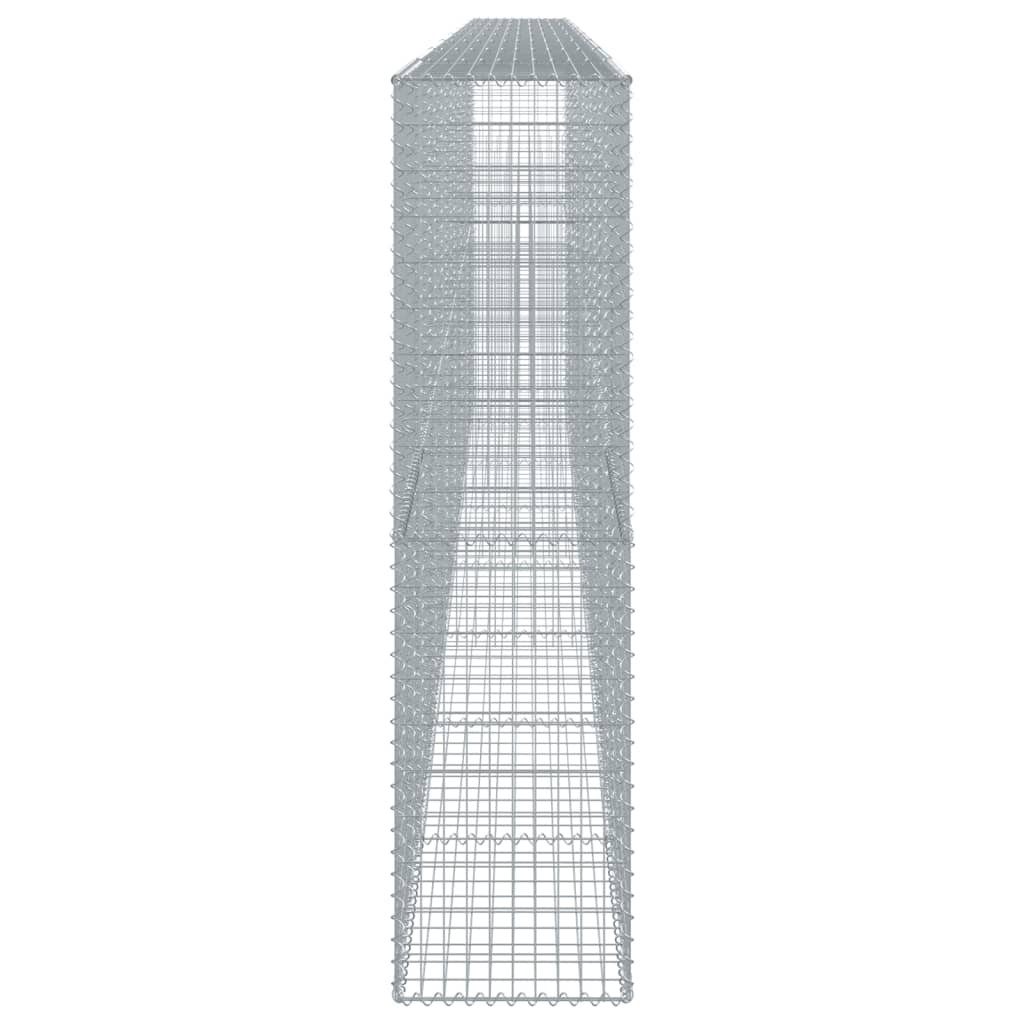 vidaXL Συρματοκιβώτιο με Κάλυμμα 800x50x200εκ. από Γαλβανισμένο Χάλυβα - Image 4