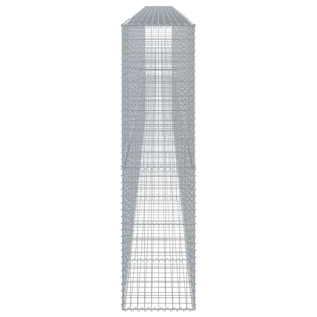 vidaXL Συρματοκιβώτιο με Κάλυμμα 900x50x200εκ. από Γαλβανισμένο Χάλυβα - Image 4