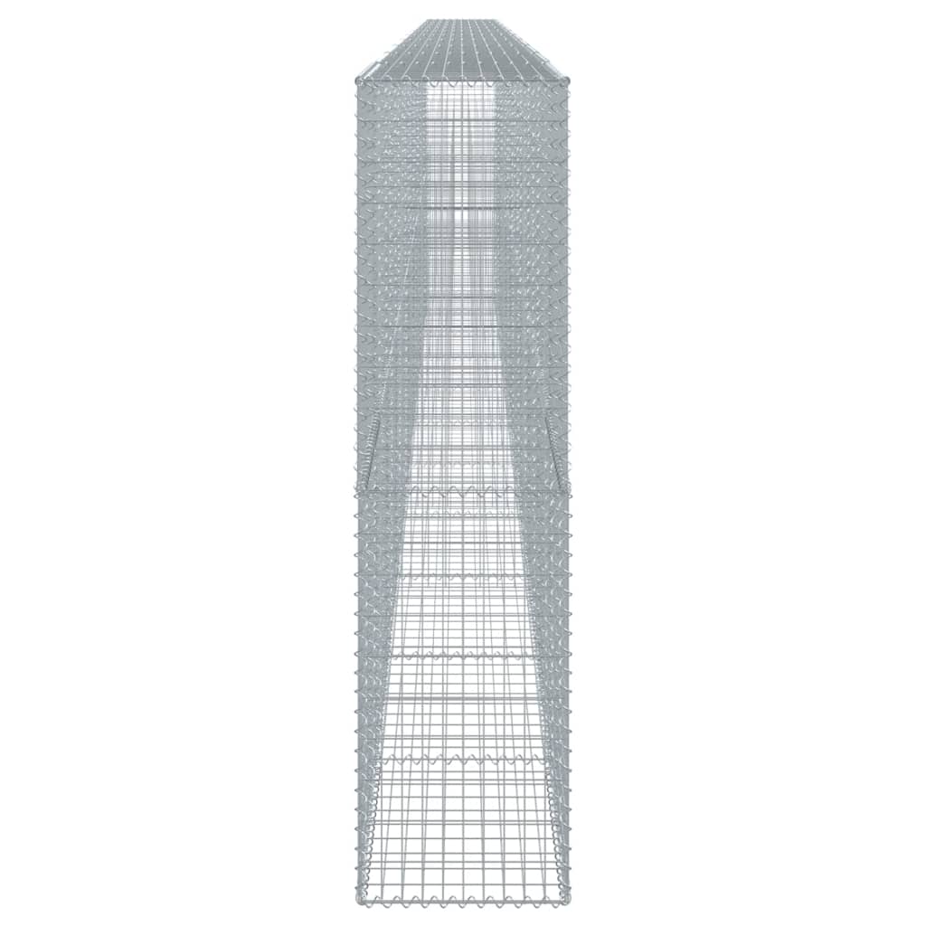 vidaXL Συρματοκιβώτιο με Κάλυμμα 1100x50x200εκ από Γαλβανισμένο Χάλυβα - Image 4