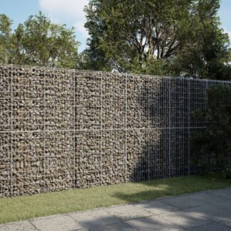 vidaXL Συρματοκιβώτιο με Κάλυμμα 300x100x200εκ από Γαλβανισμένο Χάλυβα