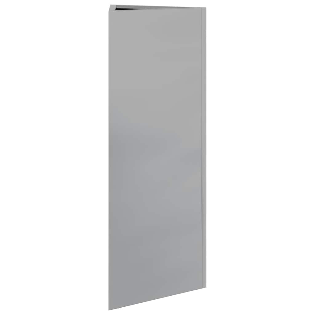 vidaXL Ζαρντινιέρα Κήπου Τρίγωνο 30x26x75 εκ Γαλβ. Ατσάλι - Image 4