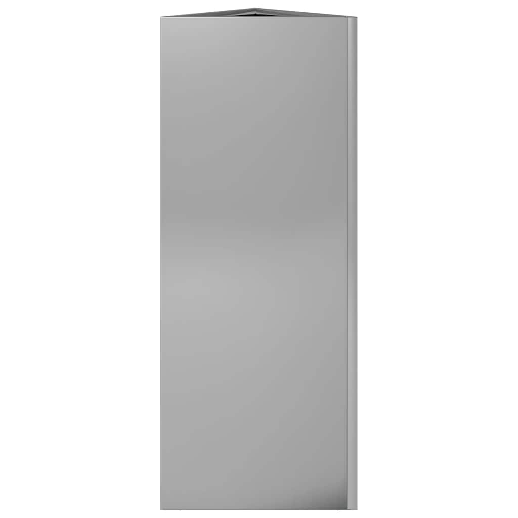 vidaXL Ζαρντινιέρα Κήπου Τρίγωνο 30x26x75 εκ Γαλβ. Ατσάλι - Image 5