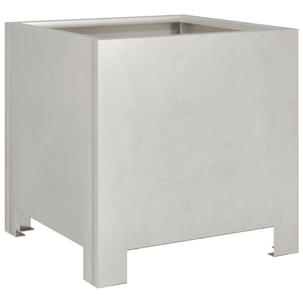 vidaXL Ζαρντινιέρες Κήπου 2 τεμ. 30x30x30 εκ. Ανοξείδωτο Ατσάλι - Image 5