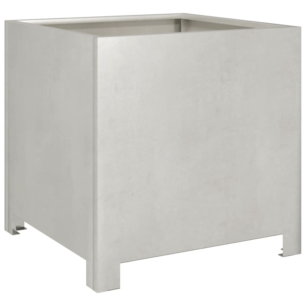 vidaXL Ζαρντινιέρες Κήπου 40x40x40 εκ. από Ανοξείδωτο Ατσάλι - Image 2