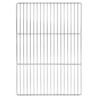 vidaXL Σχάρα ψησίματος 50 x 35 cm Ανοξείδωτο Ατσάλι Ασημί