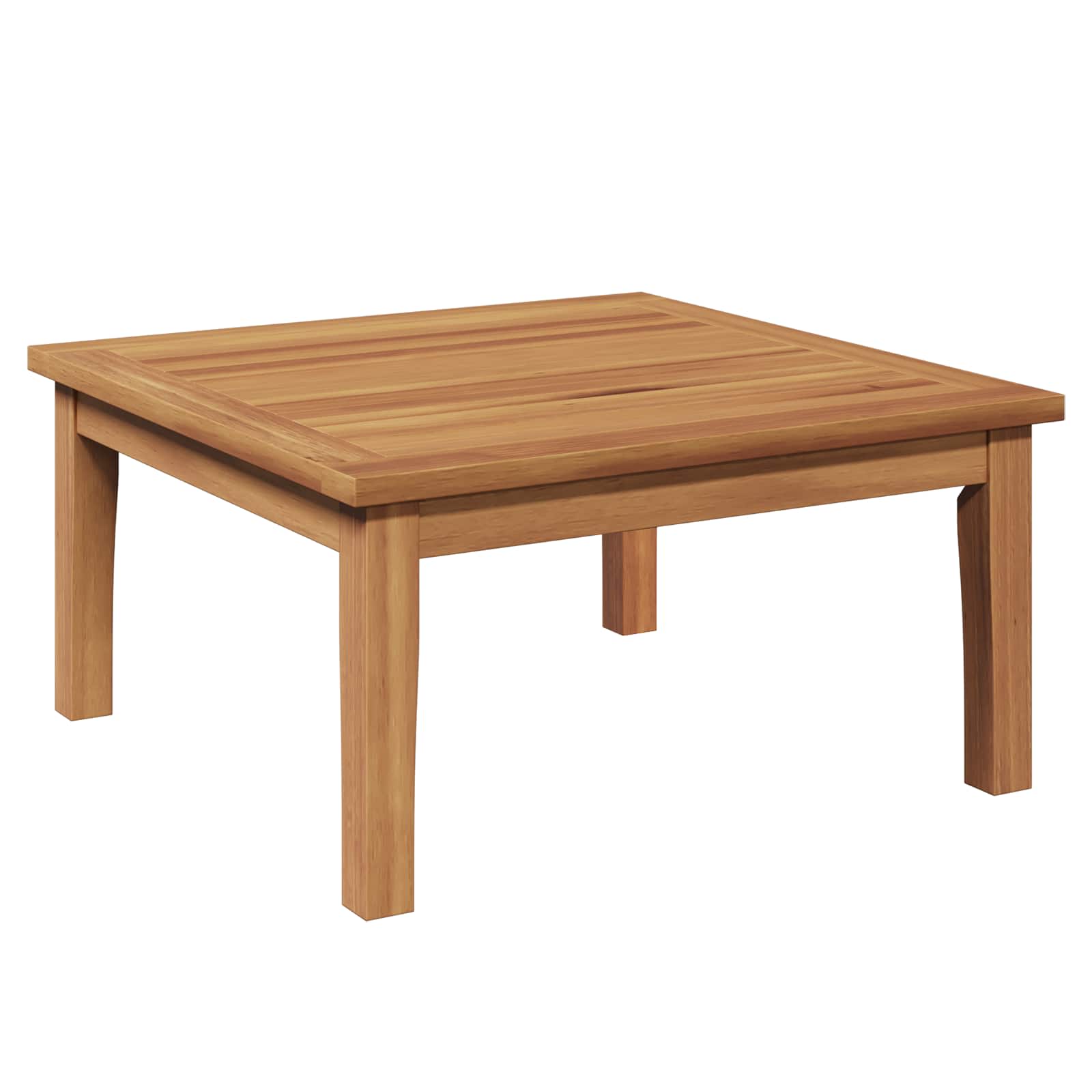 vidaXL Τραπέζι Κήπου Καφέ Μασίφ ξύλο teak - Image 2