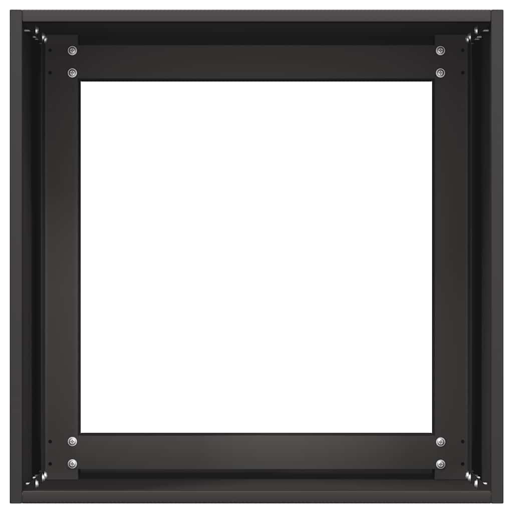 vidaXL Γλάστρα Μαύρη 40x40x40 cm από χάλυβα ψυχρής έλασης - Image 5