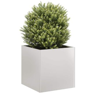 vidaXL Ζαρντινιέρα 40x40x40 εκ. από Ανοξείδωτο Ατσάλι