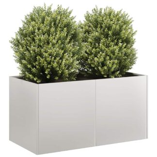 vidaXL Ζαρντινιέρα 80x40x40 εκ. από Ανοξείδωτο Ατσάλι
