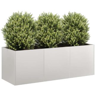 vidaXL Ζαρντινιέρα 120x40x40 εκ. από Ανοξείδωτο Ατσάλι