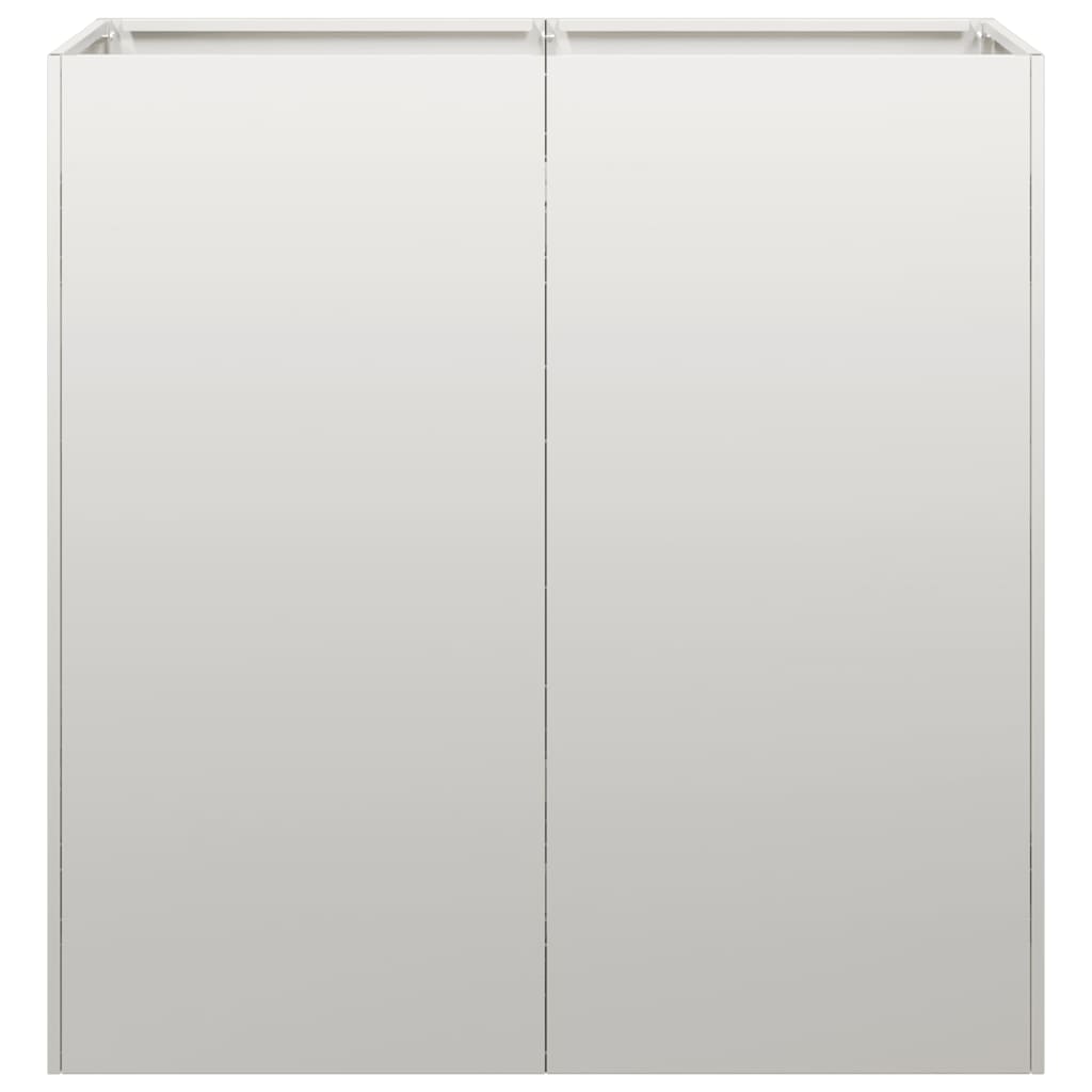 vidaXL Ζαρντινιέρα 80x40x80 εκ. από Ανοξείδωτο Ατσάλι - Image 4