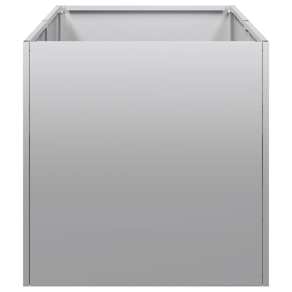 vidaXL Ζαρντινιέρα 40x80x40 εκ. από Γαλβανισμένο Ατσάλι - Image 3
