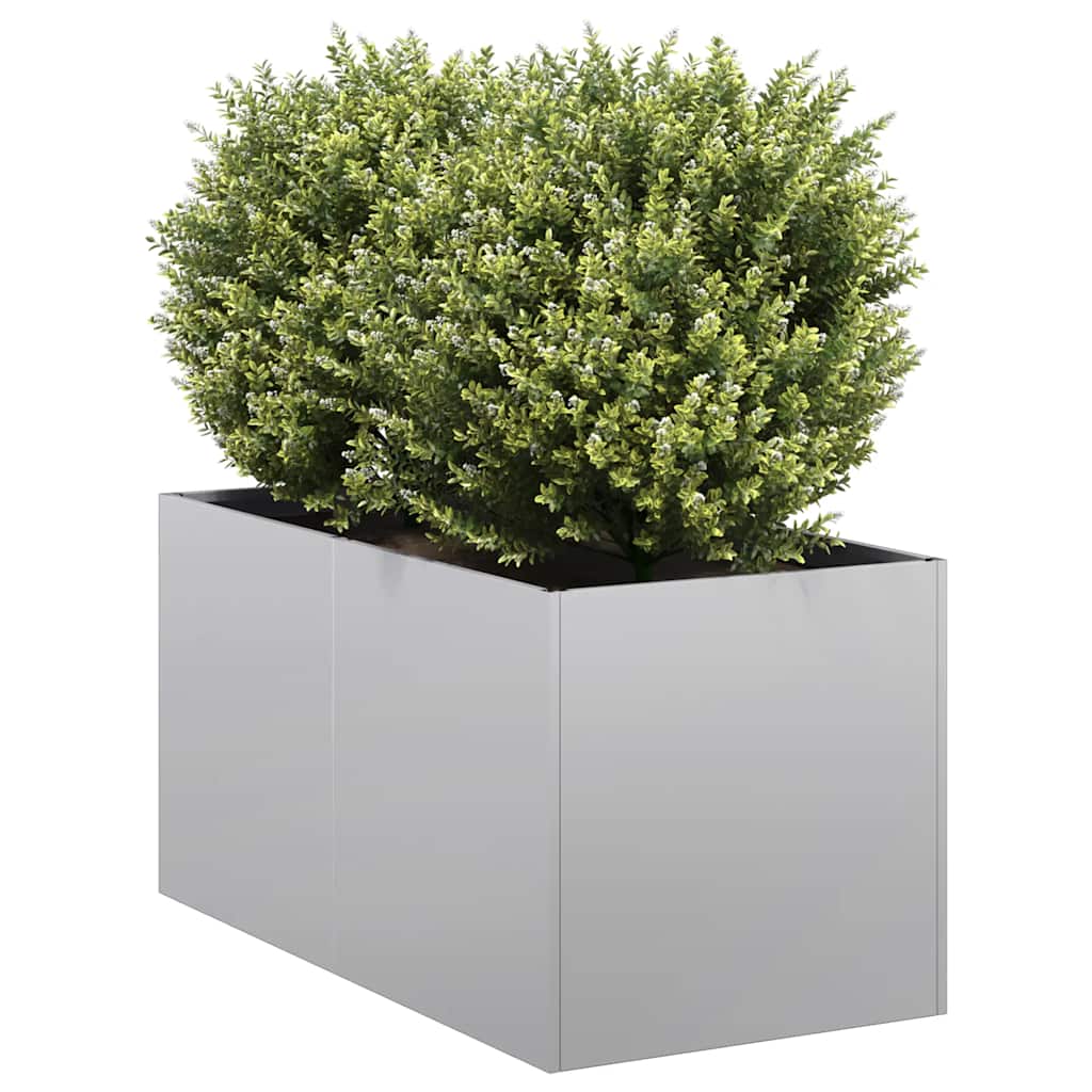 vidaXL Ζαρντινιέρα 40x80x40 εκ. από Γαλβανισμένο Ατσάλι