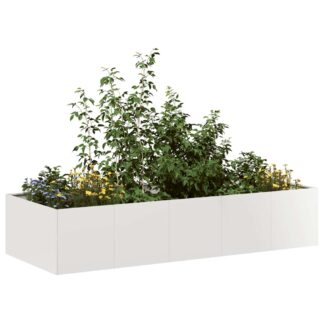 vidaXL Ζαρντινιέρα 200x80x40 εκ. από Ανοξείδωτο Ατσάλι
