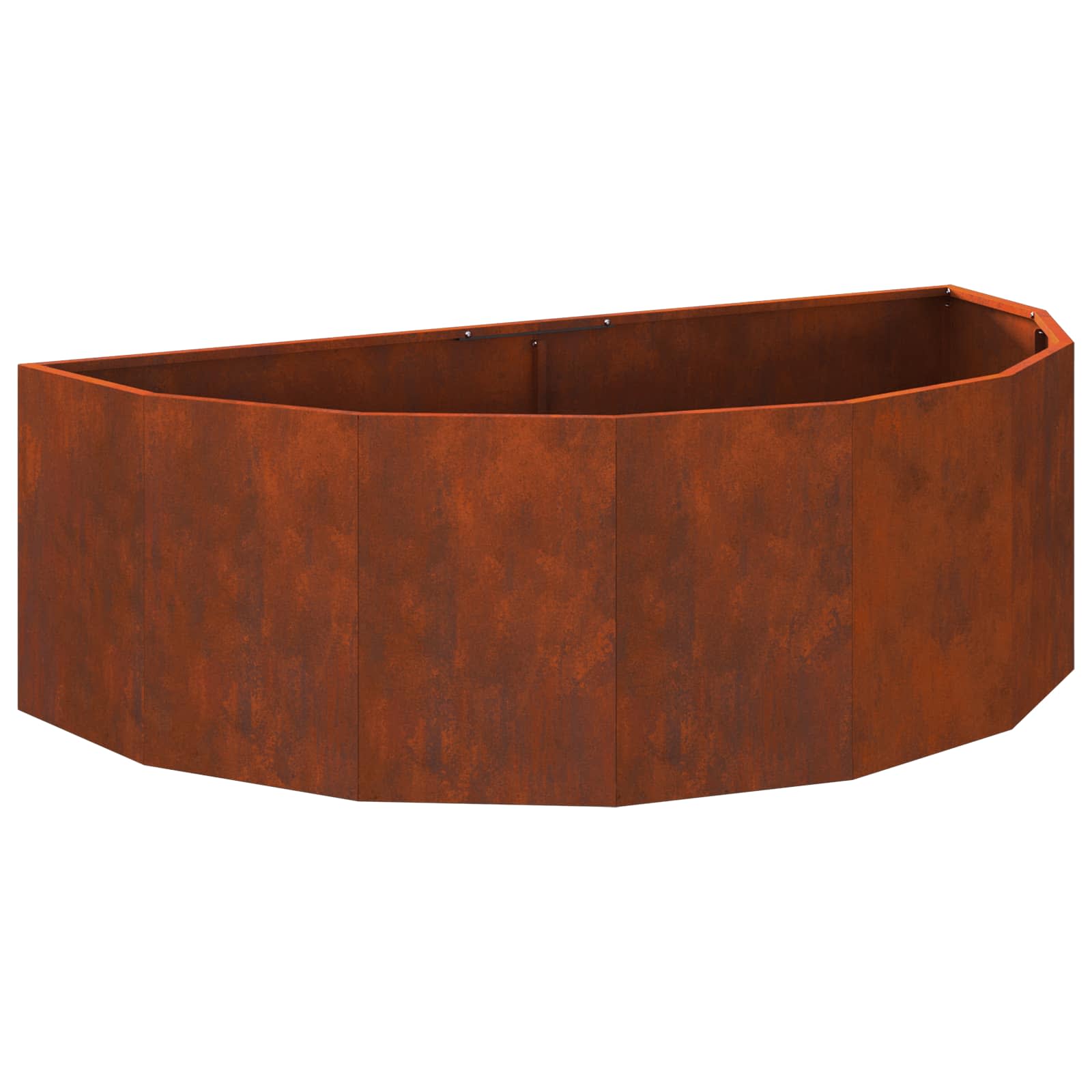 vidaXL Γλάστρα Σκ rusty 120 x 60 x 35 cm Ατσάλι Σκληρυθέν στον Αέρα - Image 2