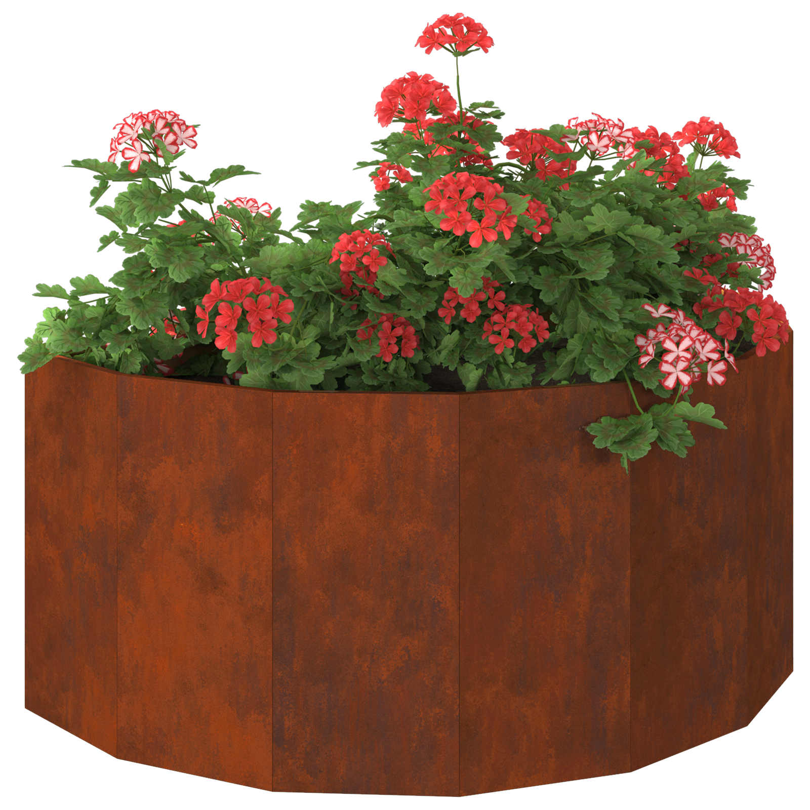 vidaXL Γλάστρα Σκ rusty 120 x 60 x 50 εκ. Ατσάλι Σκληρυθέν στον Αέρα - Image 3
