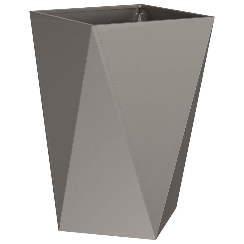 vidaXL Γλάστρα Σκ rusty 50 x 50 x 75 cm Ατσάλι Σκληρυθέν στον Αέρα - Image 5