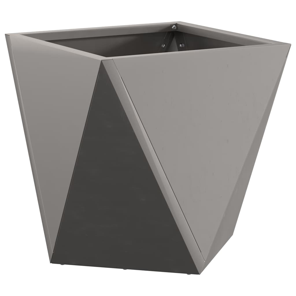 vidaXL Γλάστρα Σκ rusty 30 x 30 x 30 cm Ατσάλι Σκληρυθέν στον Αέρα - Image 5