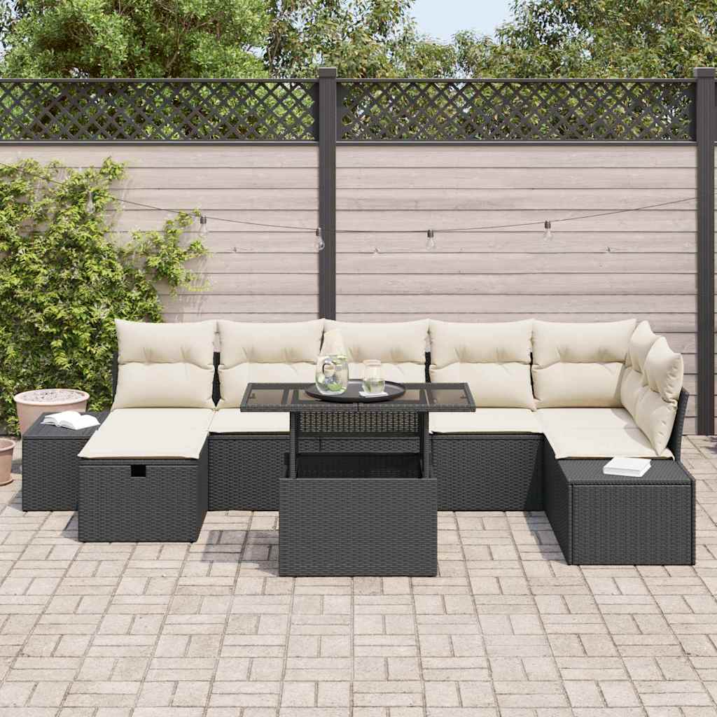 vidaXL Σετ Καναπέ Κήπου 8 τμχ. συνθετικό ρατάν - Image 3